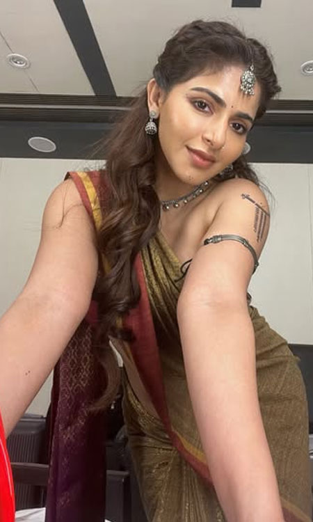 Iswarya Menon Prepares to Spellbind Audiences in Nagabandham