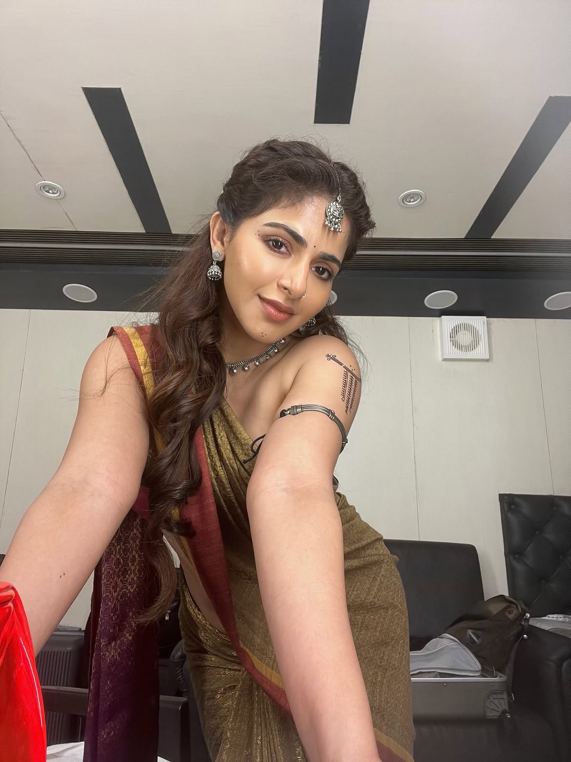 Iswarya Menon Prepares to Spellbind Audiences in Nagabandham