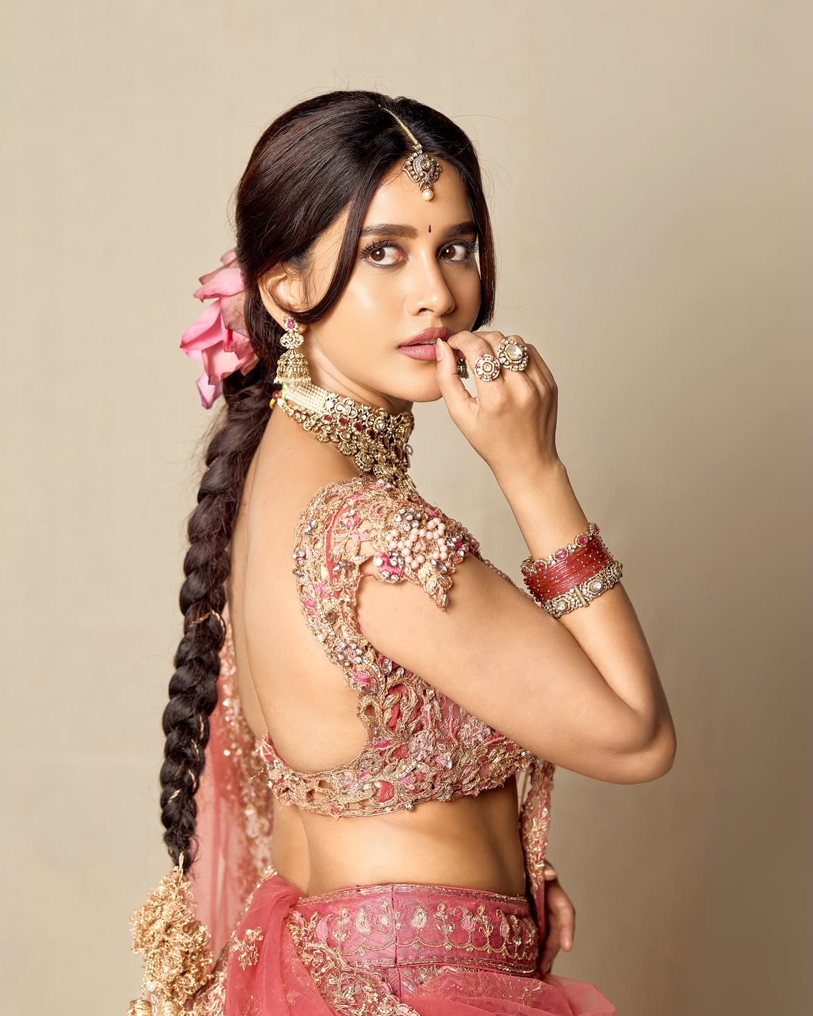 Nabha Natesh Expresses Gratitude for Love on Parvathi & Nagabandham