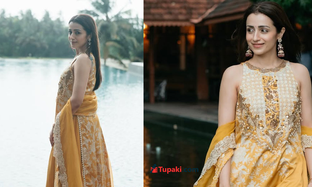 డిజైనర్ డ్రెస్‌లో త్రిషా మ్యాజిక్… ఎథ్నిక్ ఫ్యాషన్‌కు కొత్త డెఫినిషన్!