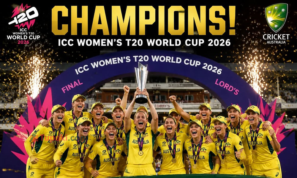 History Created: Australia Wins 7th World Cup Now! History Created: Australia Wins 7th World Cup Now!