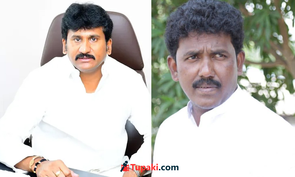 చెప్పుతో కొడ‌తా.. వైసీపీ నేత‌పై ఎమ్మెల్యే ఫైర్‌!