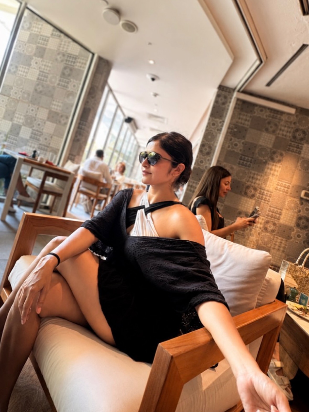 Pragya Nayan Showcases Her Stylish Cafe Glamour
