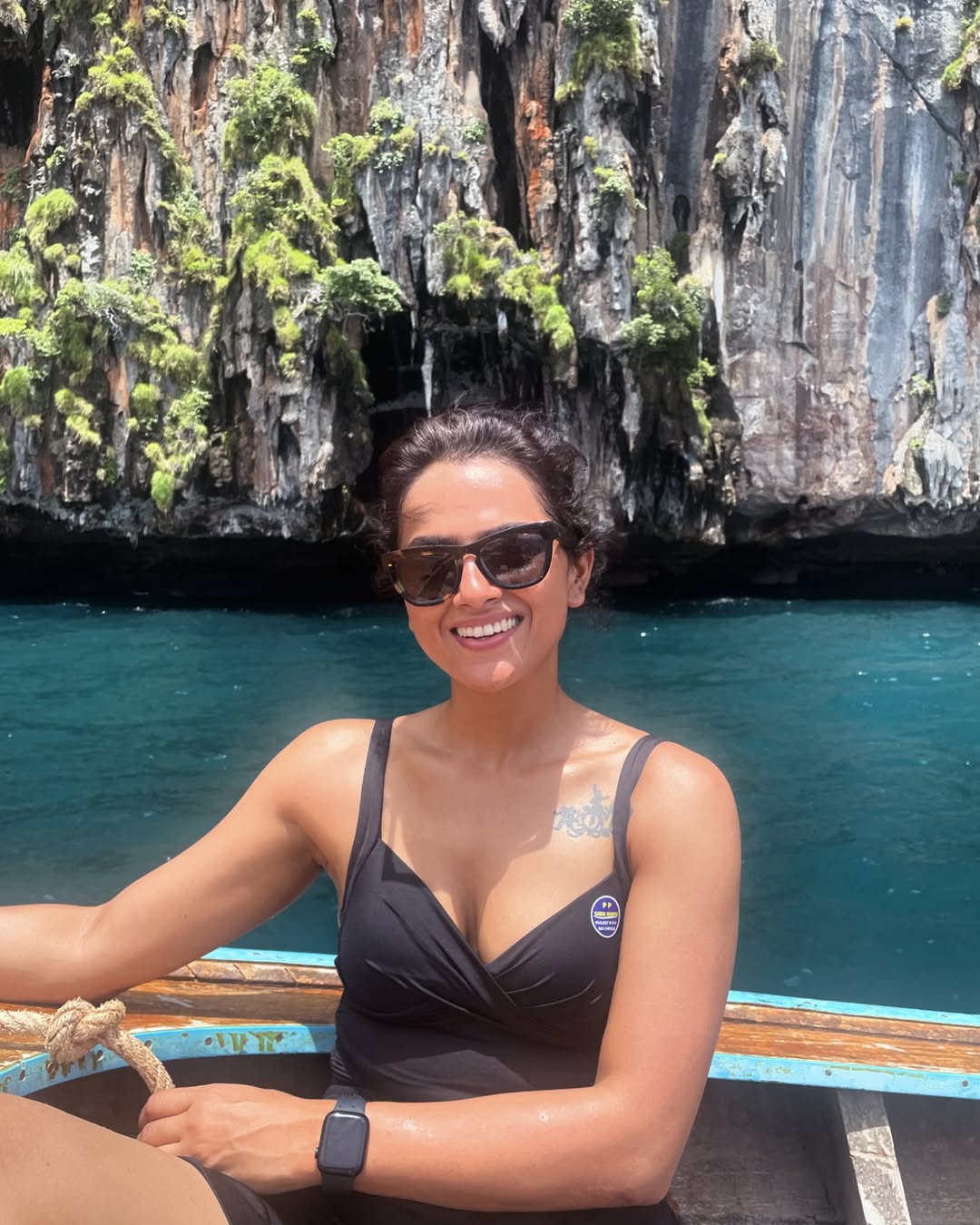Shraddha Srinath’s Stunning Boat Portrait