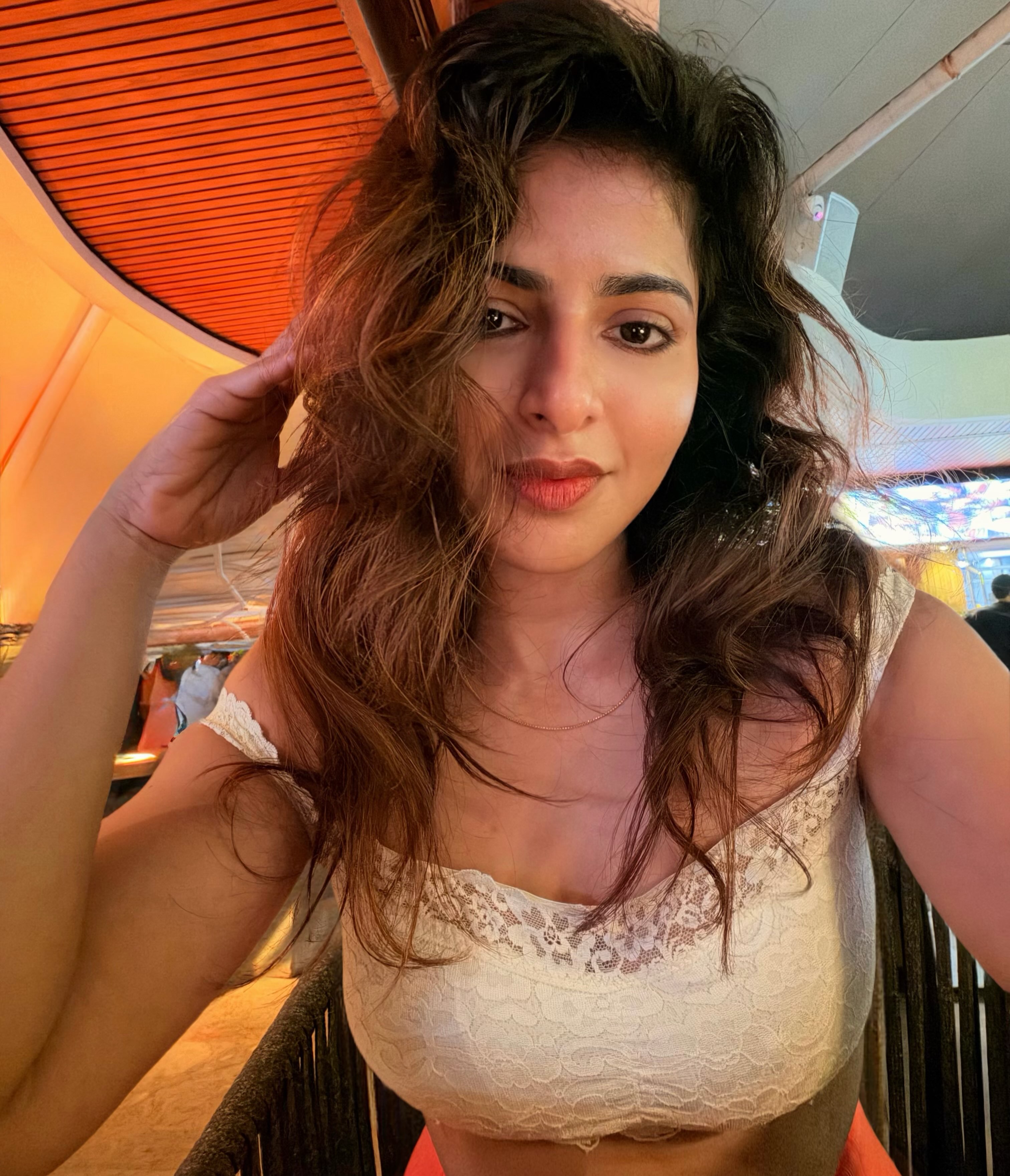 Iswarya Menon Defines Casual Chic in Classic Lace