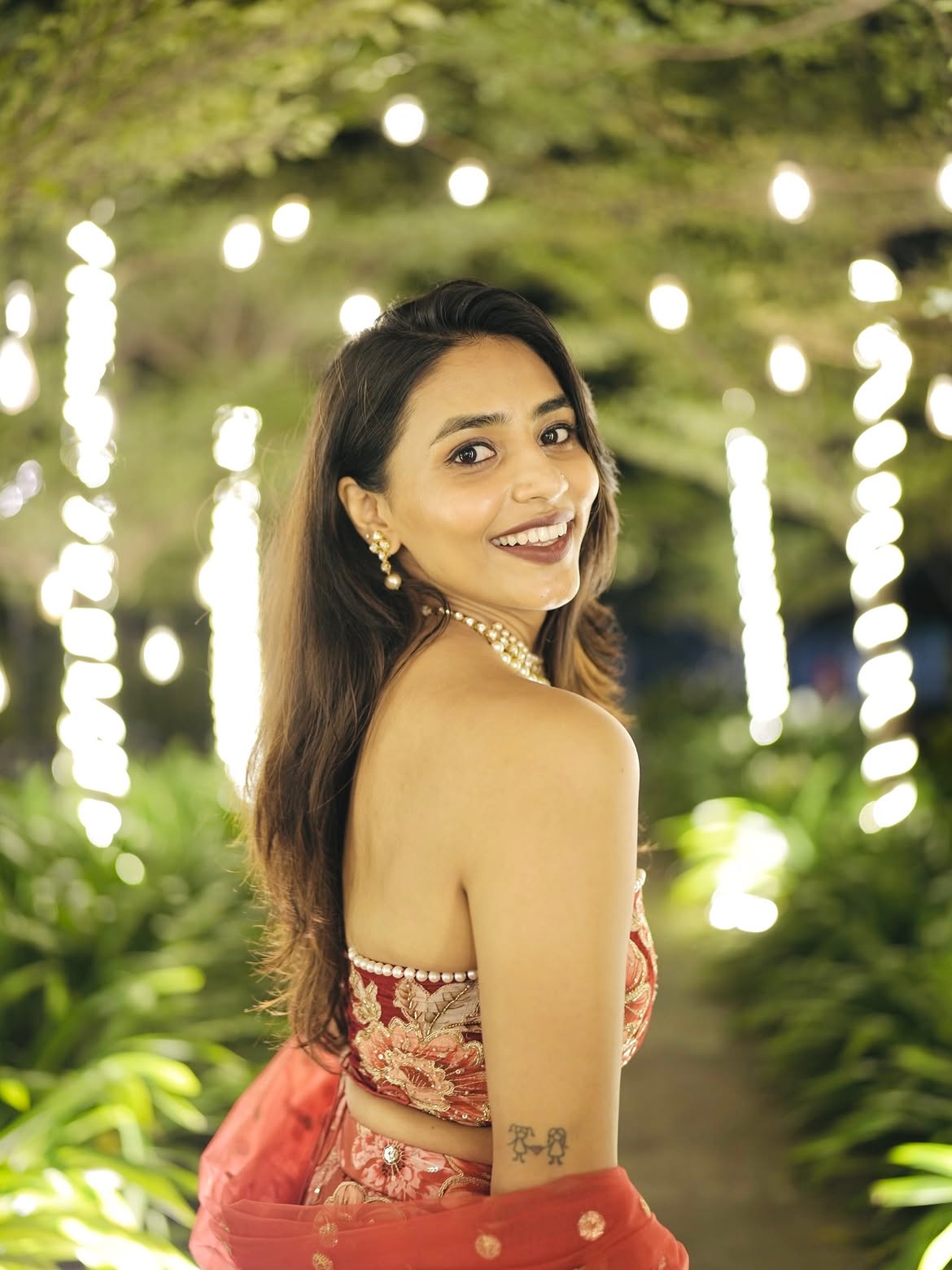 Sapthami Gowda Shines in Traditional Splendor
