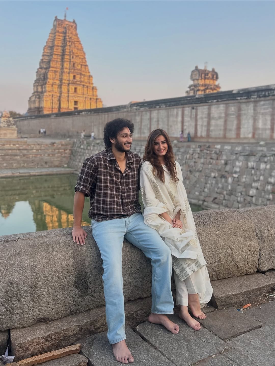Rasha Thadani Shares Cute BTS to Wish Co-Star Jaya Krishna
