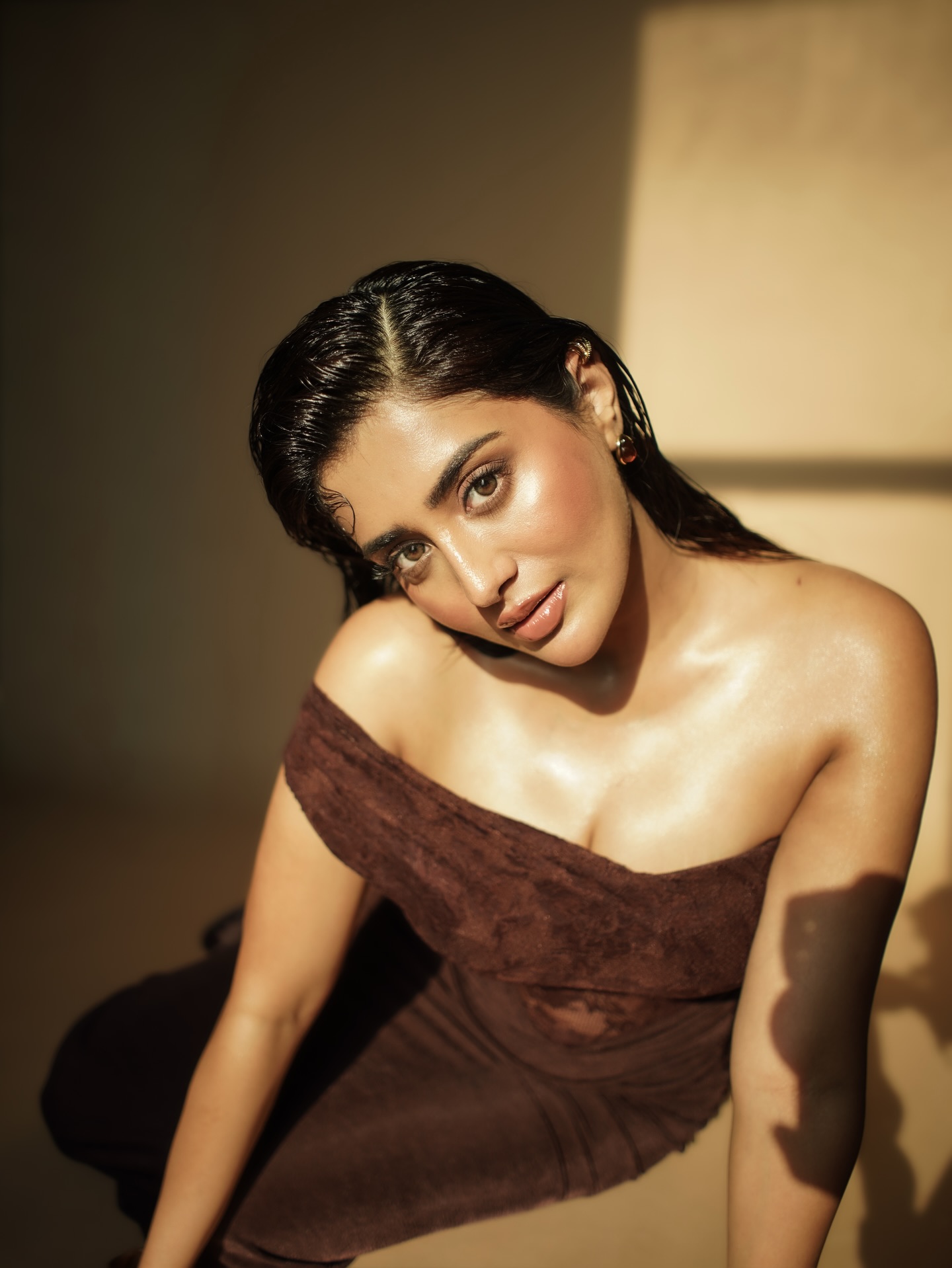 Rashi Singh Captivates in Elegant Earthy Tones