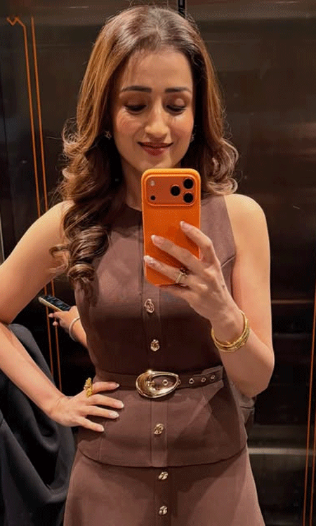 Dazzling in Brown: Trisha’s Star Journey and Matta Magic
