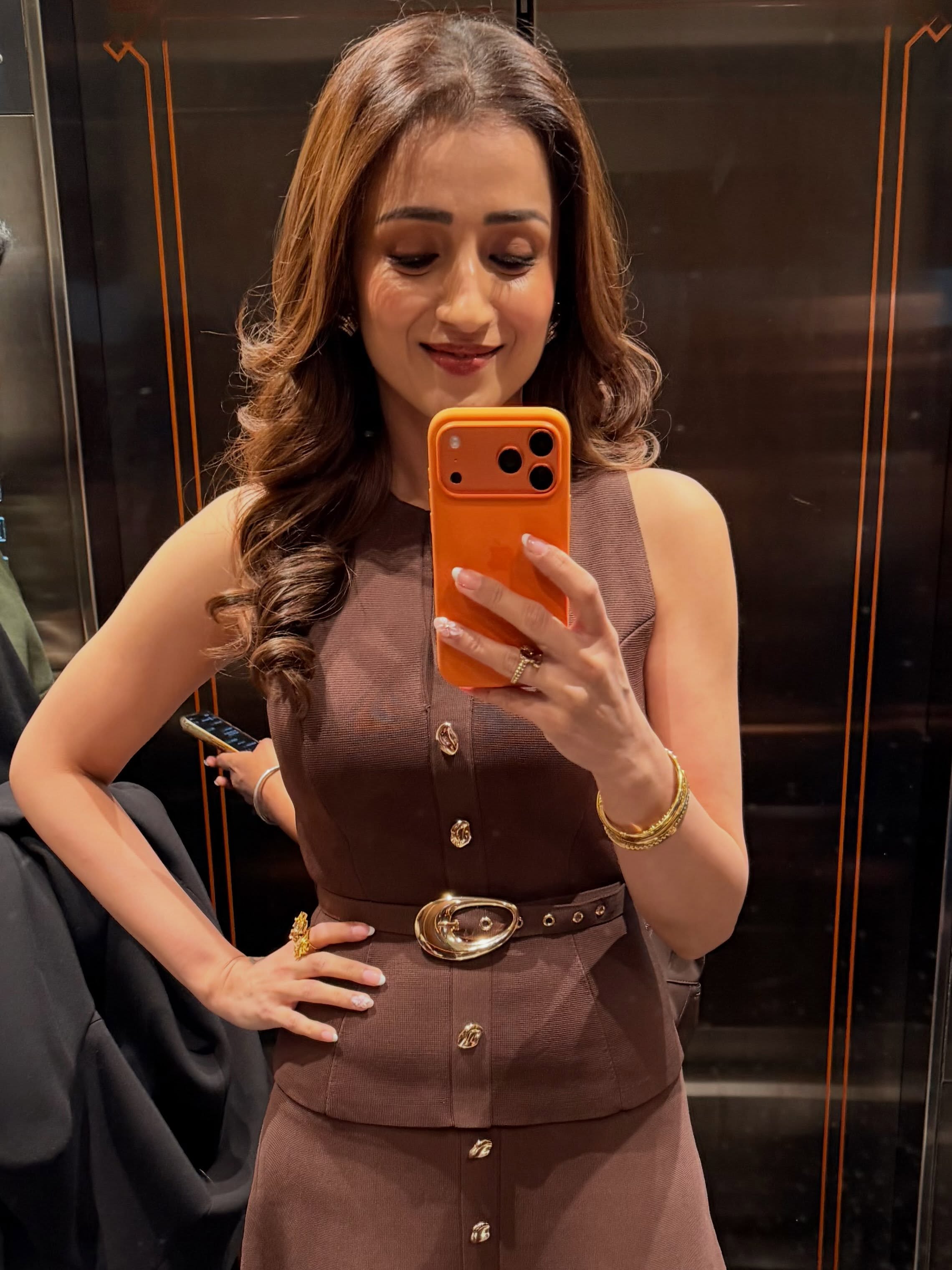 Dazzling in Brown: Trisha’s Star Journey and Matta Magic