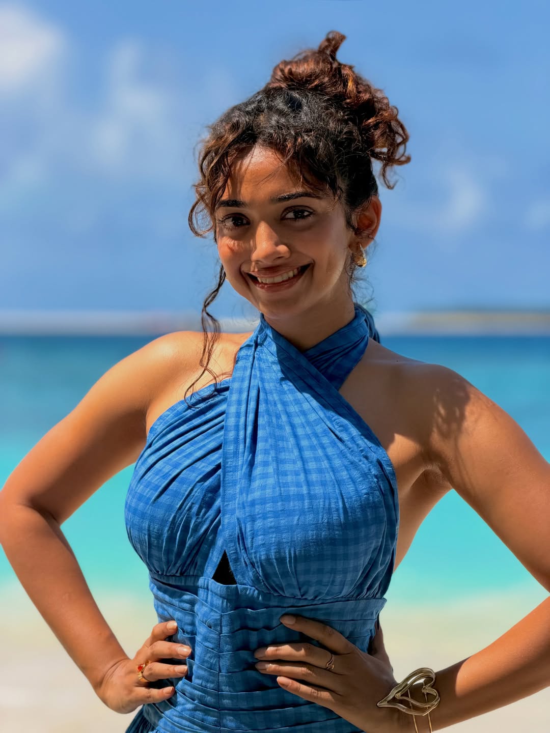 Saanve Megghana Radiates Pure Tropical Bliss in Latest Island Shoot