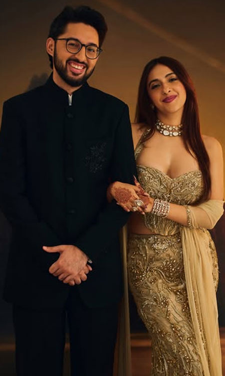 Akansha Ranjan and Sharan Sharma Redefine Modern Royalty at Their Star-Studded Reception