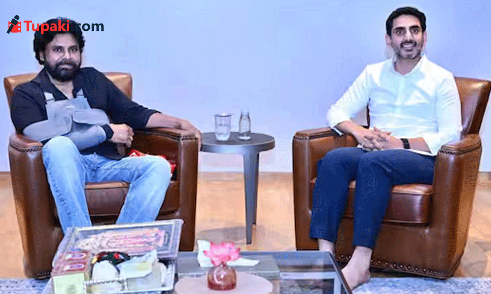 అన్నా నీ ఆరోగ్యం జాగ్రత్త: పవన్ కు లోకేష్ పరామర్శ అన్నా నీ ఆరోగ్యం జాగ్రత్త: పవన్ కు లోకేష్ పరామర్శ