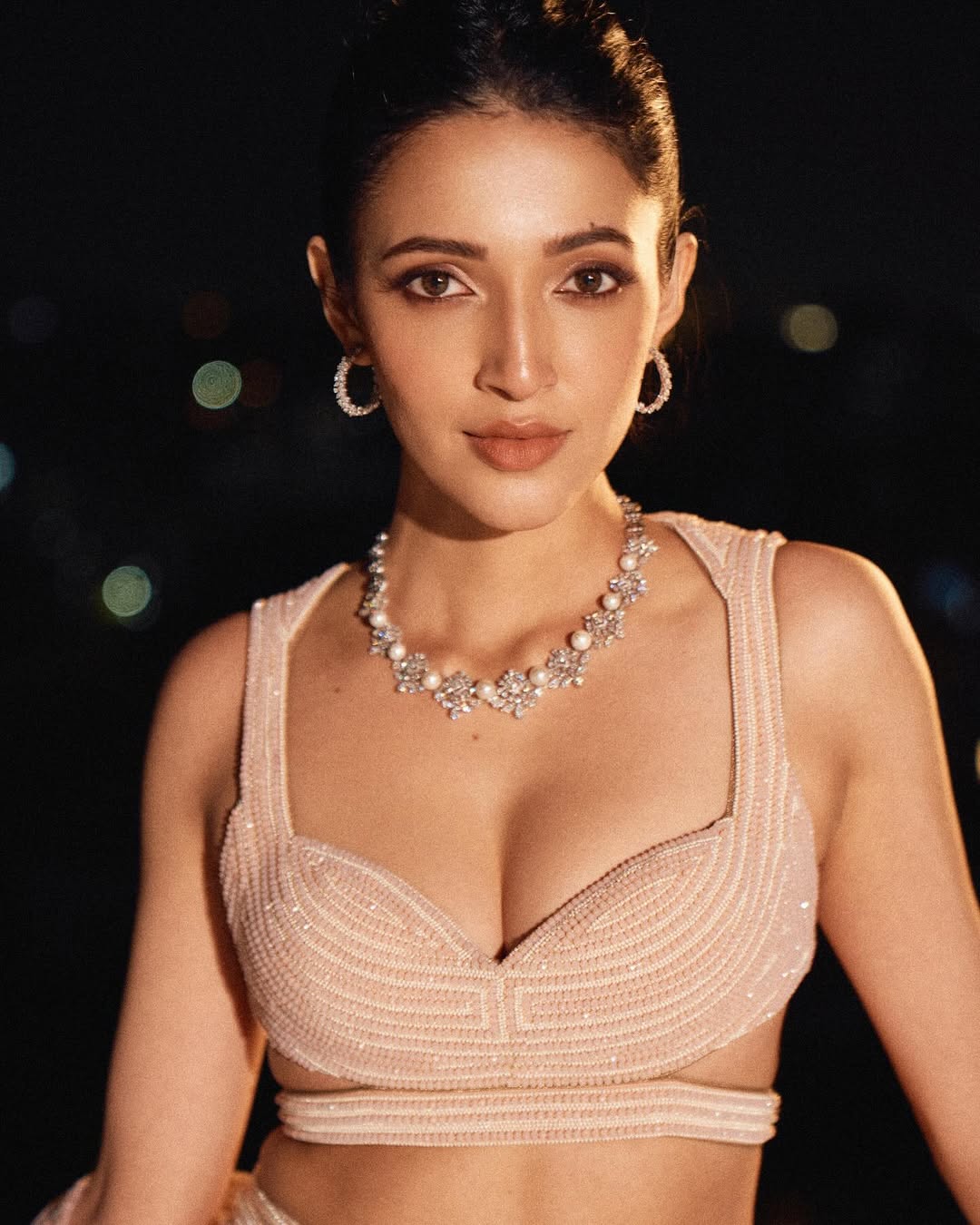 Neha Sshetty Dazzles in a Shimmering Ethnic Look