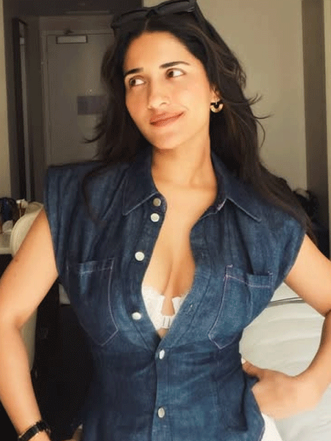 Ruhani Sharma Shines in Chic Denim Look: A Glimpse into Her Star Power