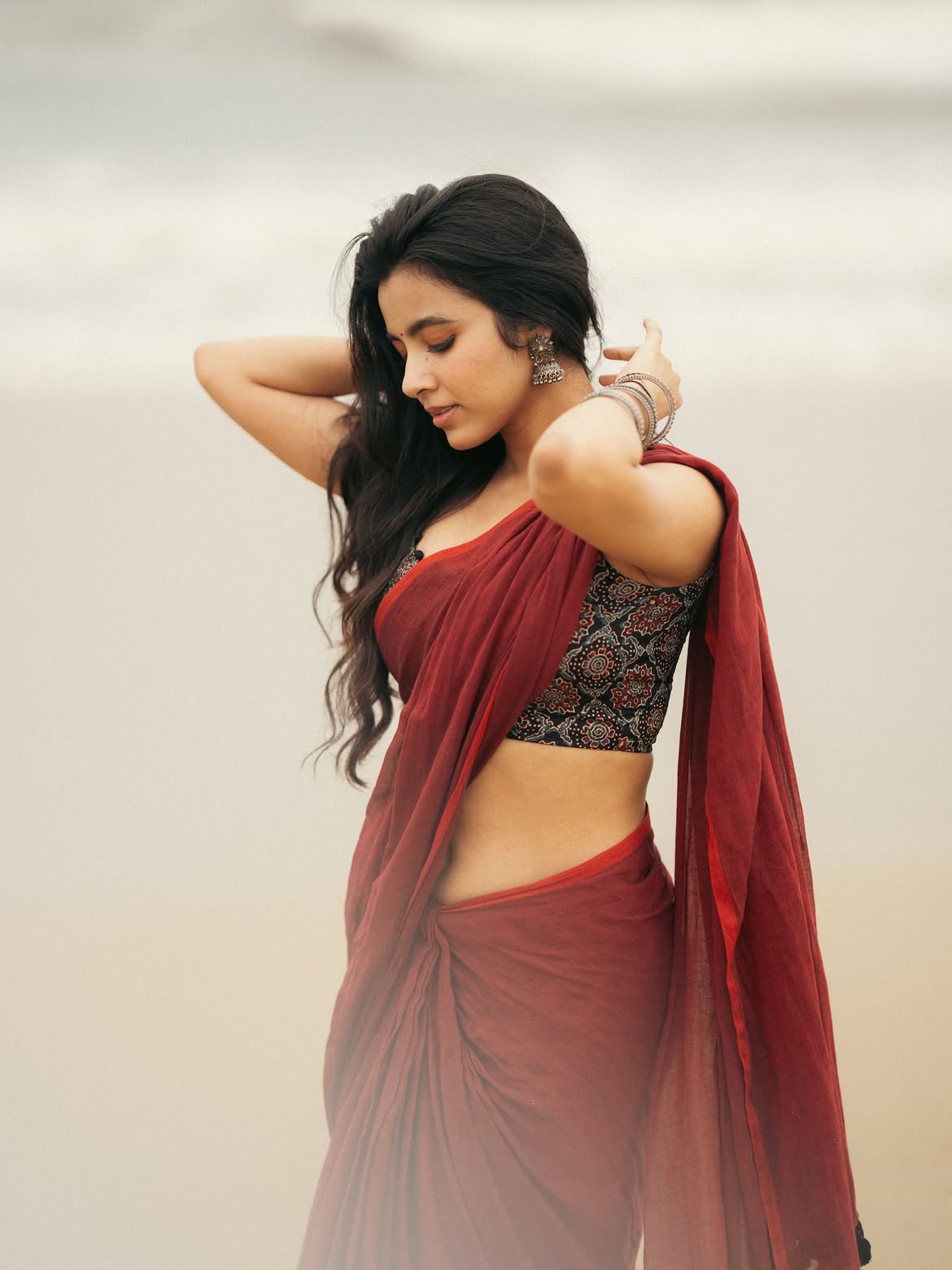 Telugu Beauty Shivani Nagaram Wins Hearts With Her Graceful Fashion