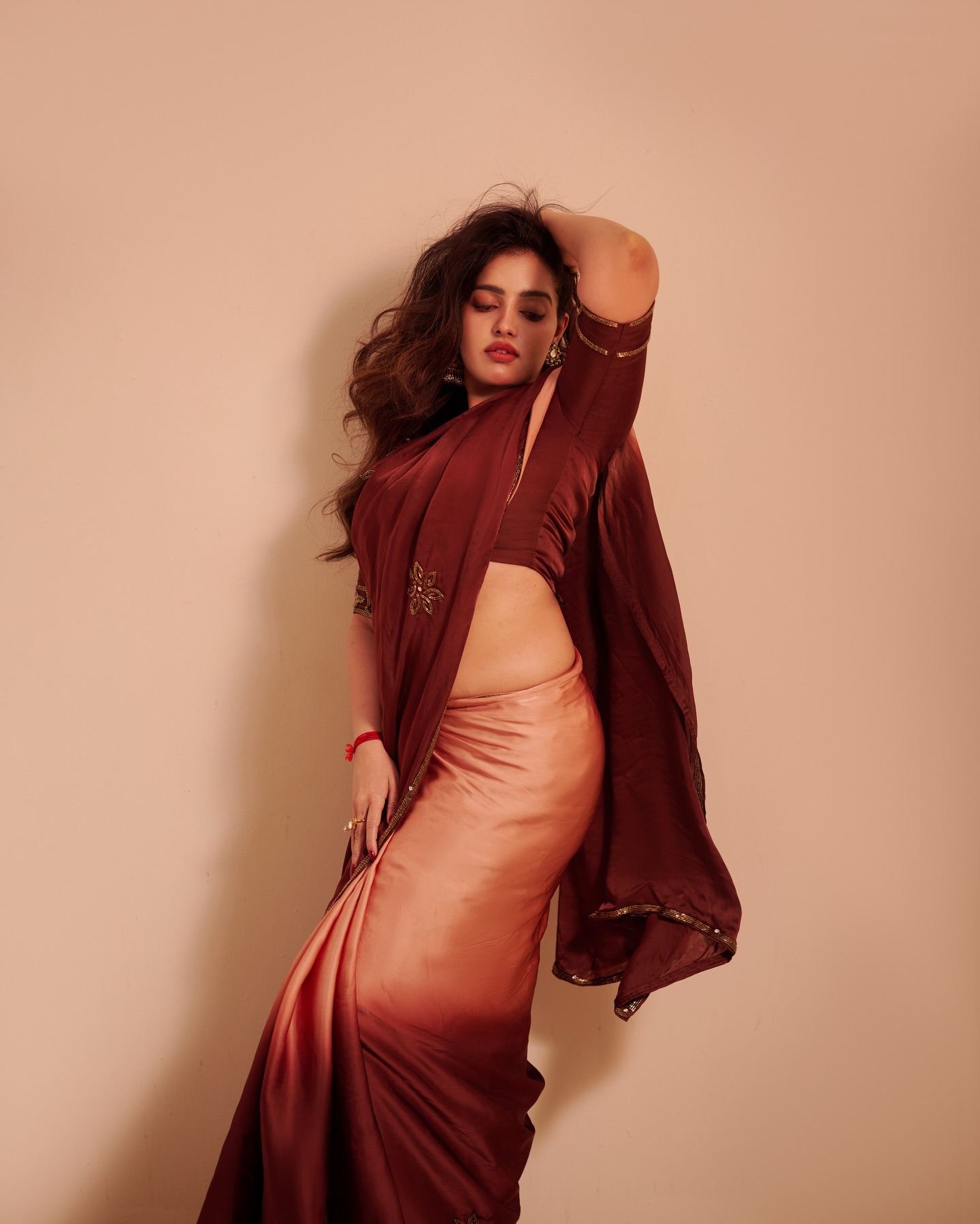 Malavika C Menon’s Elegant Saree Look Showcases Her Grace and Natural Beauty