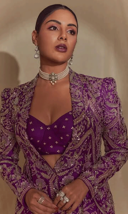 Elegant in Purple: Samyuktha Menon’s Thriving Movie Career