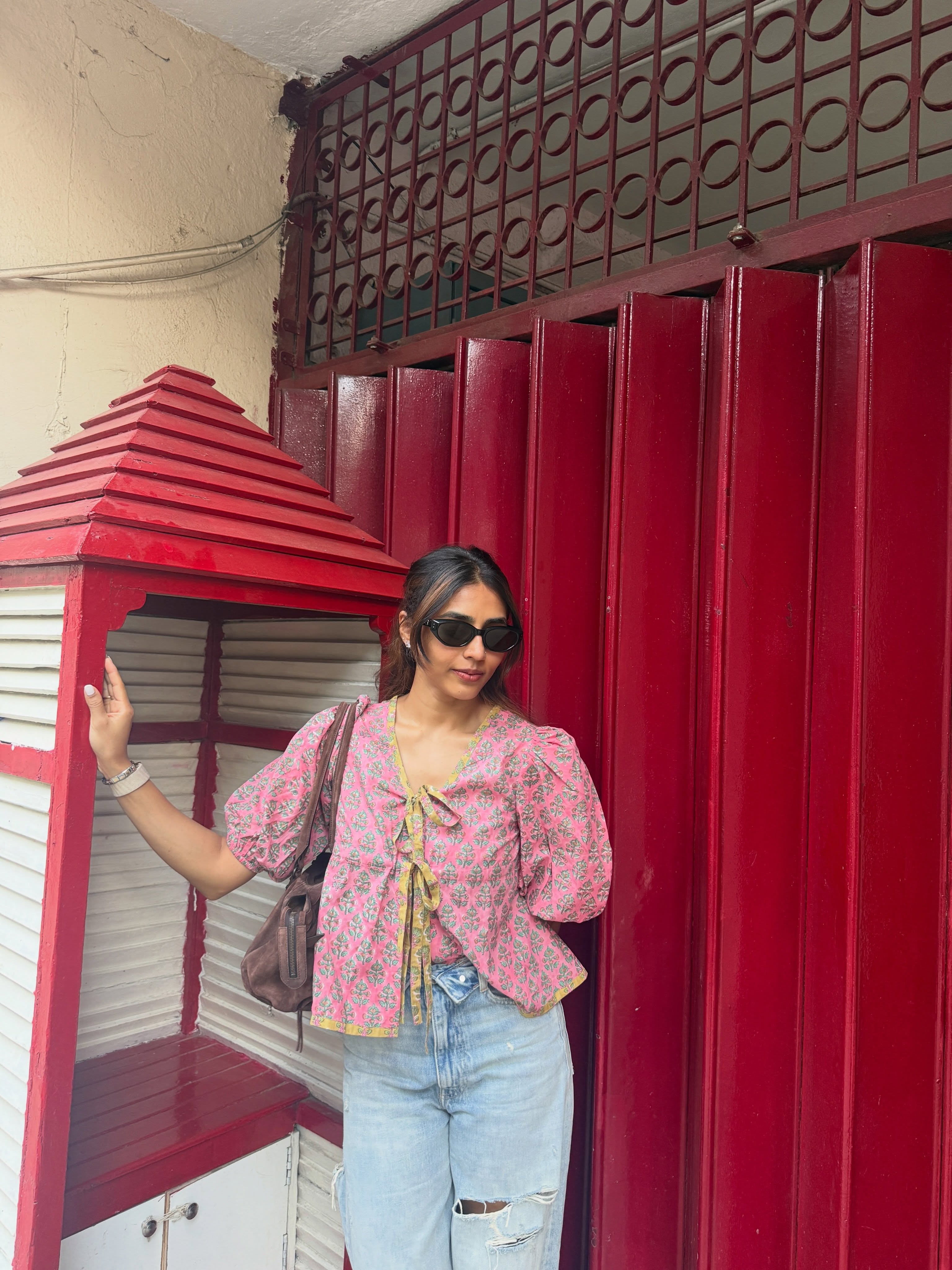 Sapthaami Gowda Shines in Casual Chic Sapthaami Gowda Shines in Casual Chic