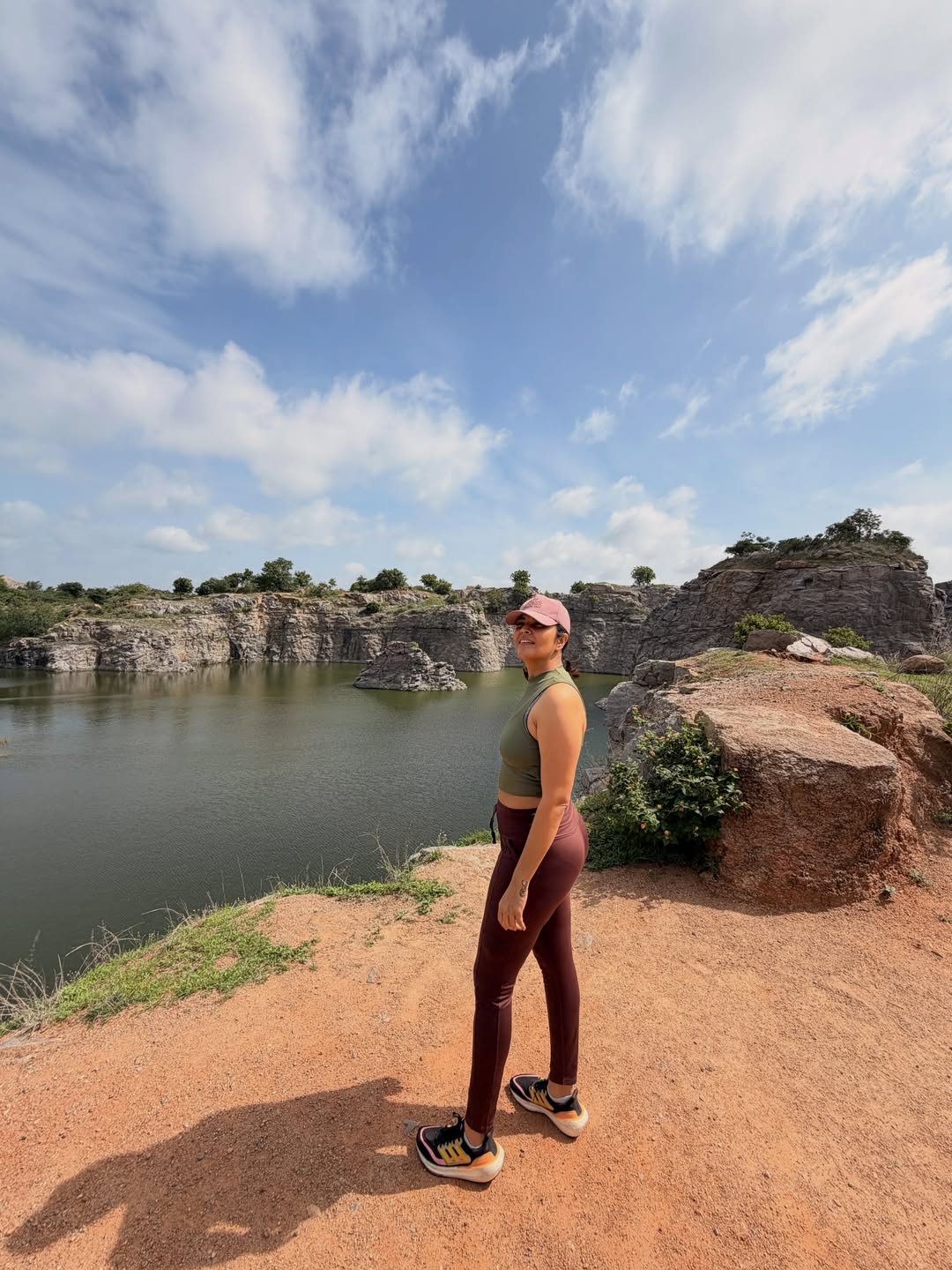 Anasuya Bharadwajs Hilltop Adventure Wins Hearts with Stunning Scenic Clicks