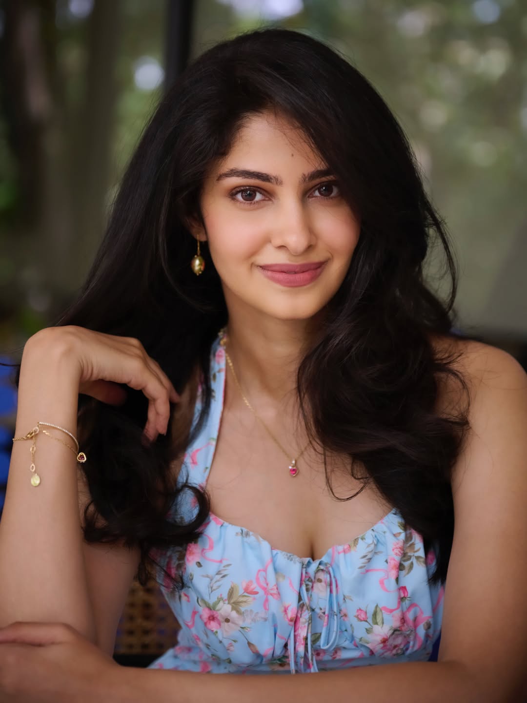 Manasa Varanasi Stunning Blue Dress Look Creates New Buzz Online