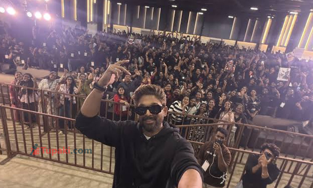 Allu Arjun Shares Emotional Note After Fan Meet