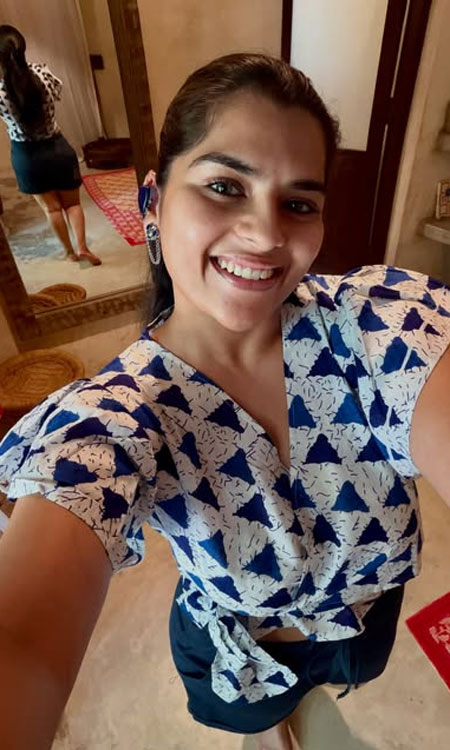 Kavya Kalyanram’s Playful Casual Look