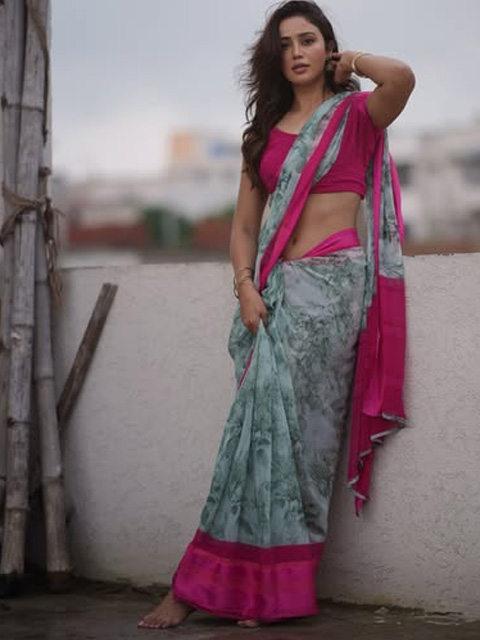 Anaira Gupta as Monsoon Muse  in Stunning Saree Photoshoot