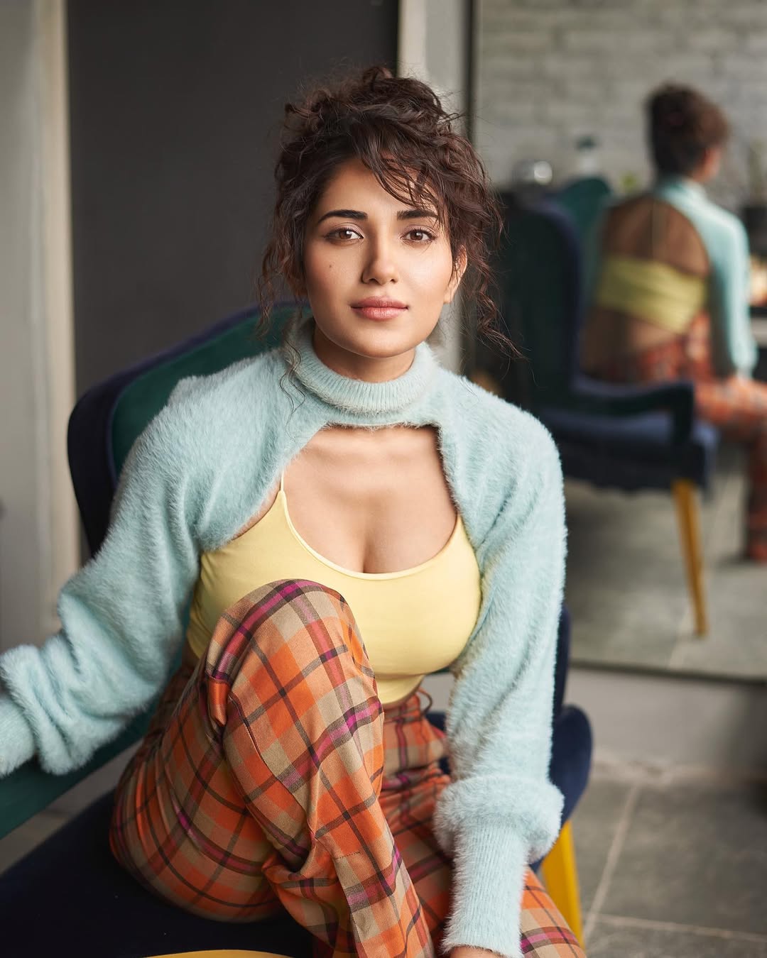 Ruhani Sharmas Chic Studio Look Showcases Her Style and Confidence