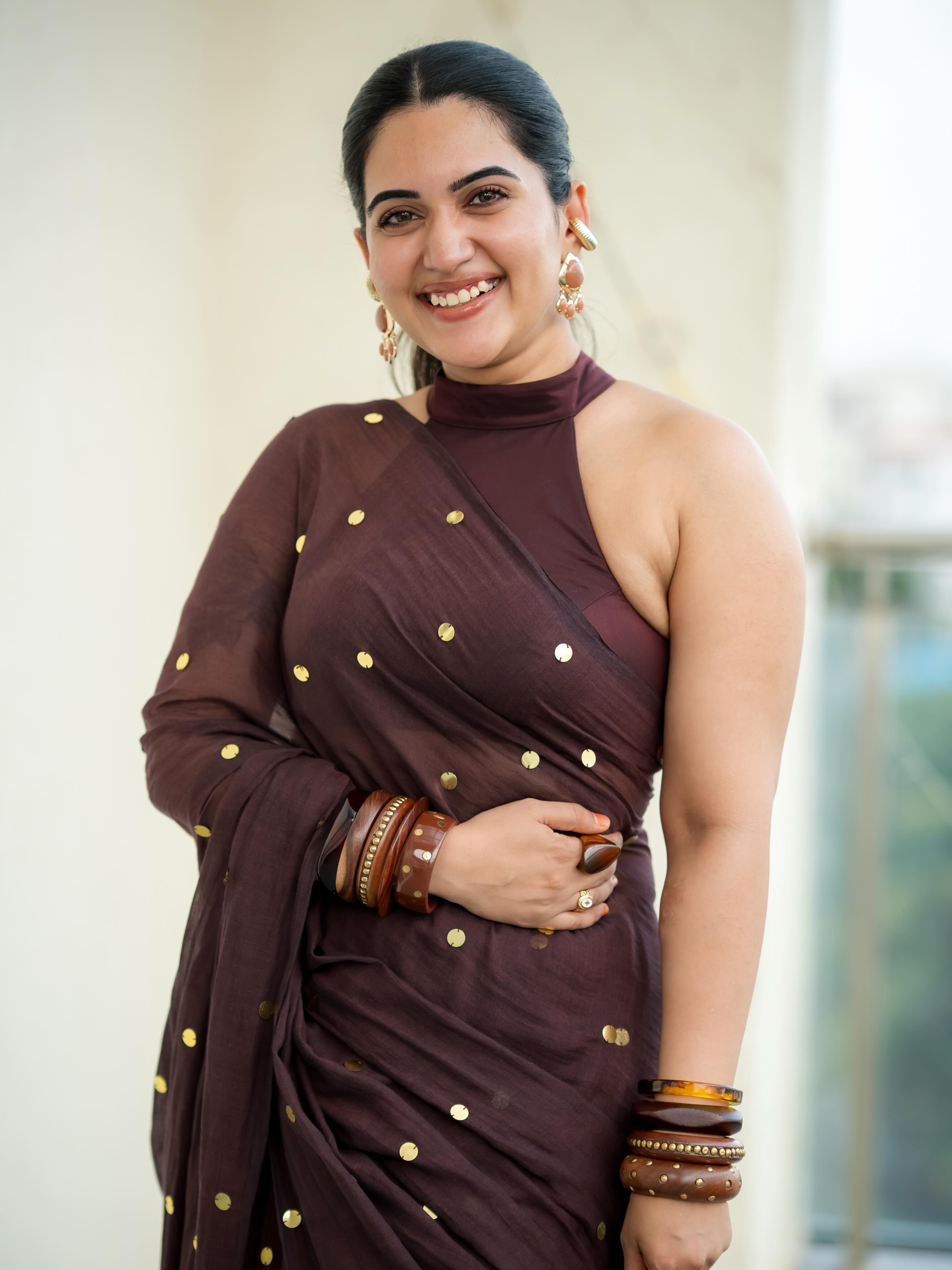 Sravanthi Chokarapu’s Stylish Look and Her Journey From Digital Fame to Films