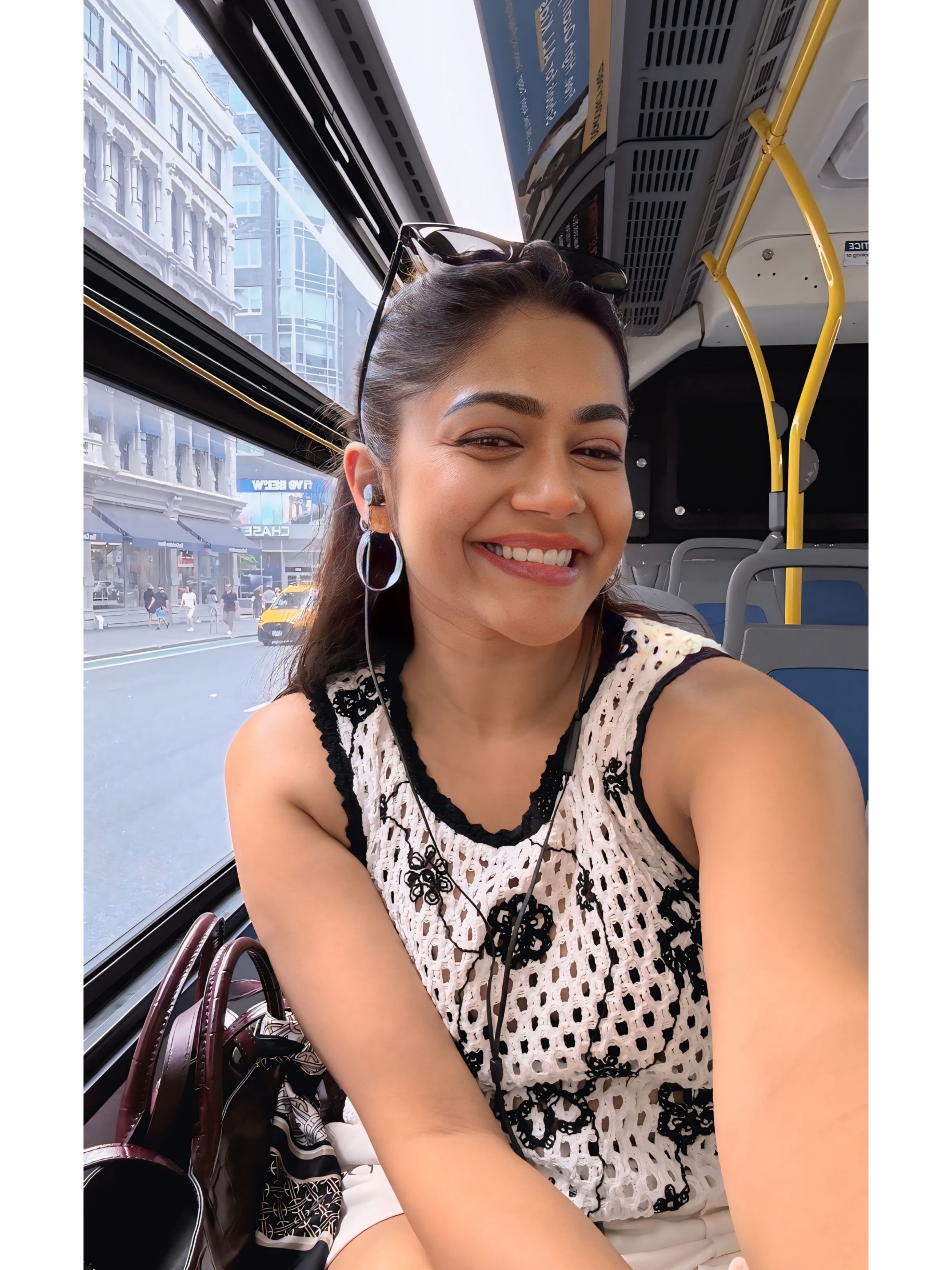 Payal Radhakrishnas New York City Bus Selfie Wins Hearts