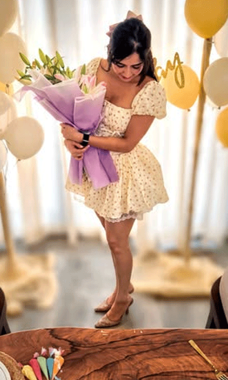 Ashika Ranganath’s Joyful Birthday Photo Captures Pure Happiness