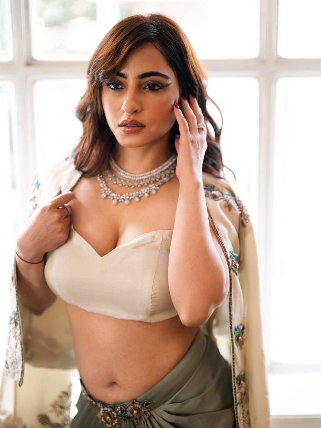 Niyati Fatnani Exudes Sophistication in Chic Green Ensemble