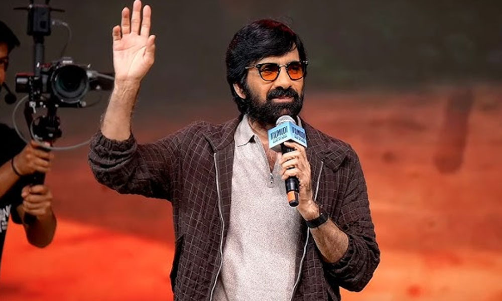 Ravi Teja writes a heart-touching note for Irumudi