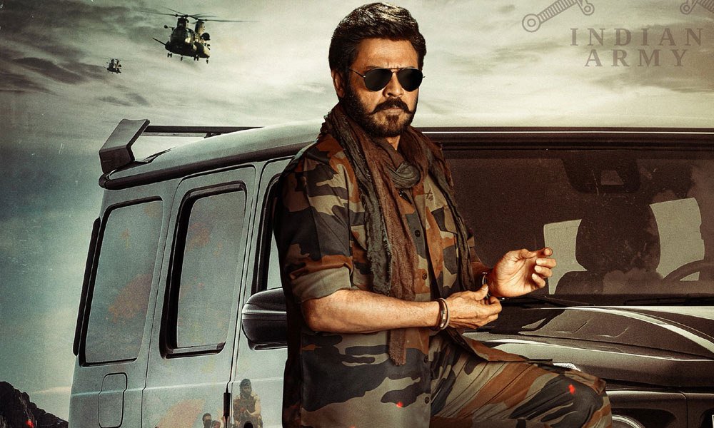 VenkyAnil05 FL: Venky commands screen as an army man!