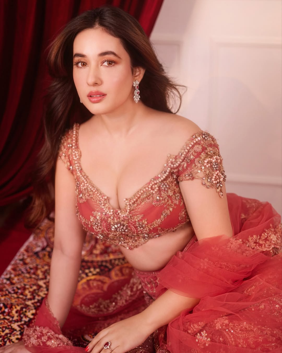Aditi Budhathoki Redefines Traditional Glamour