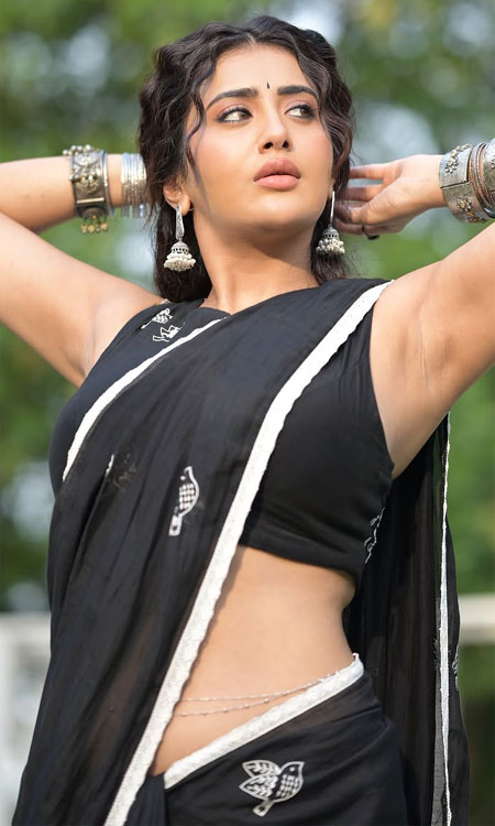 Rashi Singh Mesmerizes in Classic Black Saree