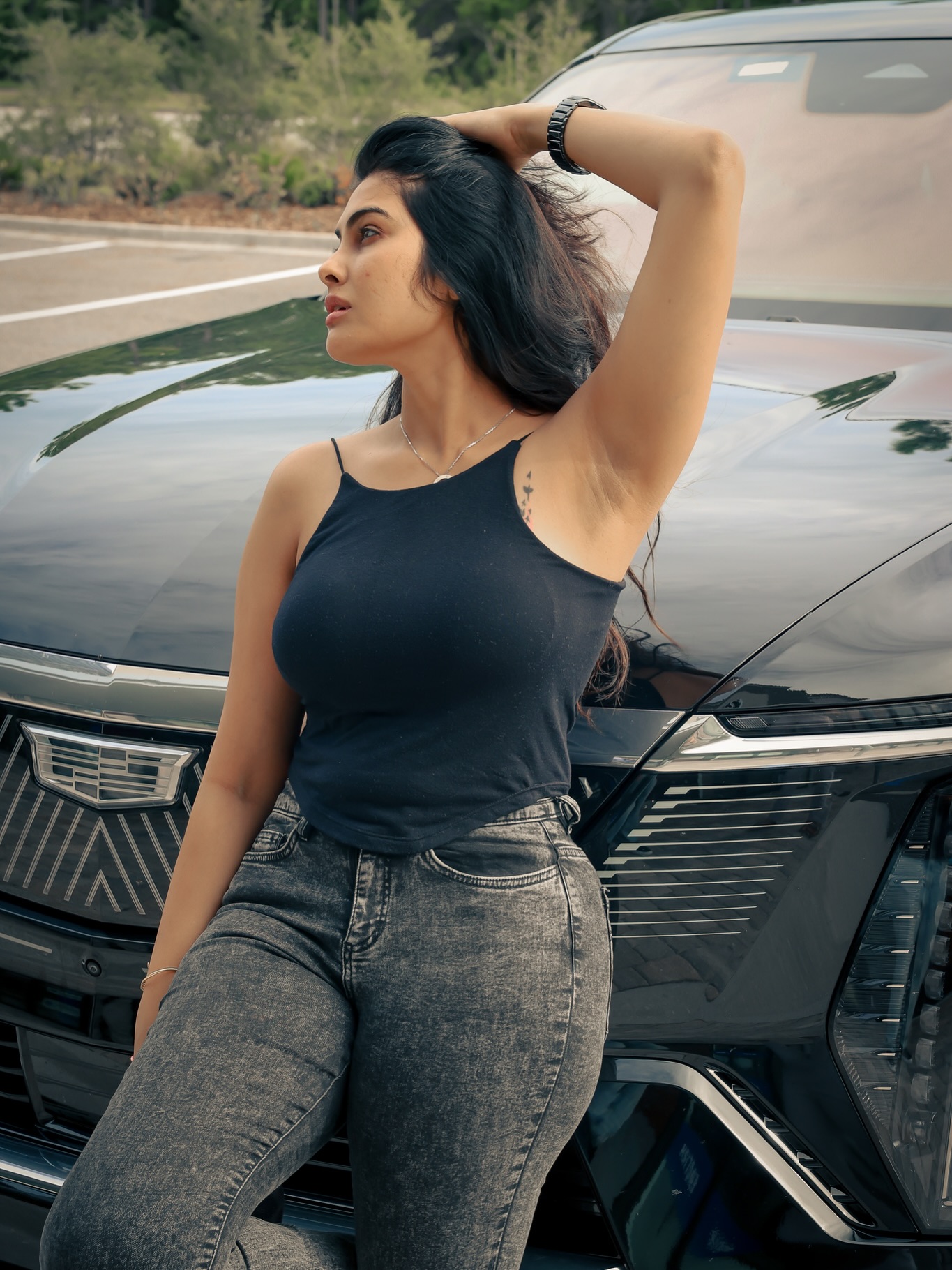 Divi Vadthya’s High-Octane Casual Glam