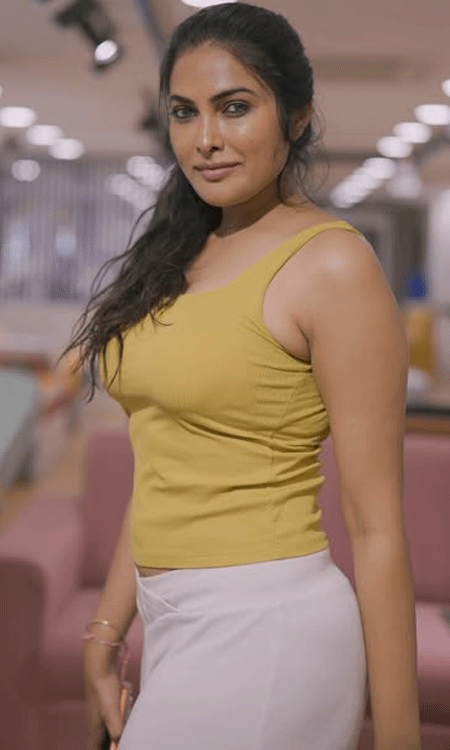 Casual Chic: Divi Vadthya in Mustard Yellow