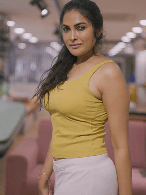 Casual Chic: Divi Vadthya in Mustard Yellow