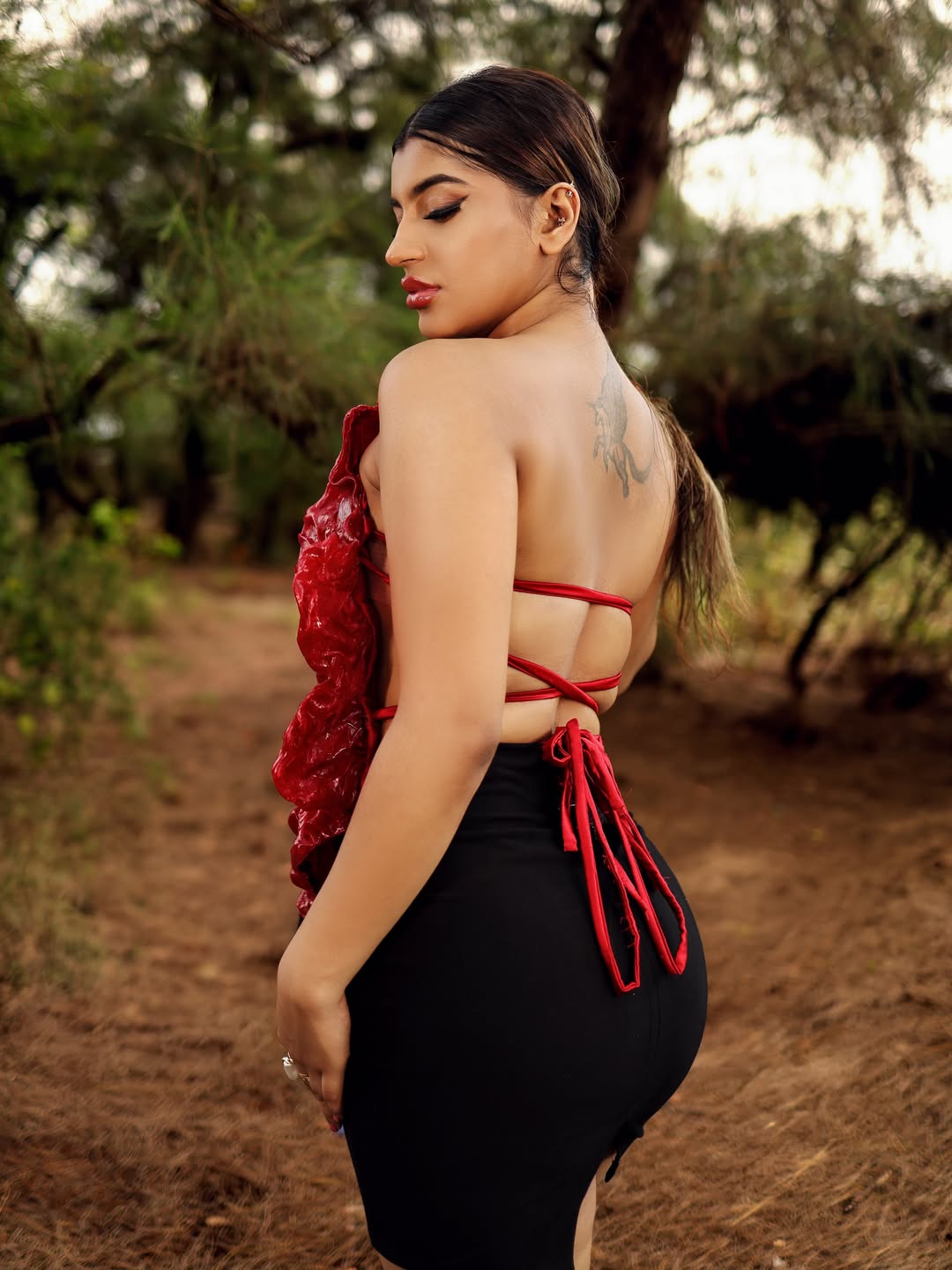 Yashika Aannand Exudes Confidence in Edgy Glamorous Avatar
