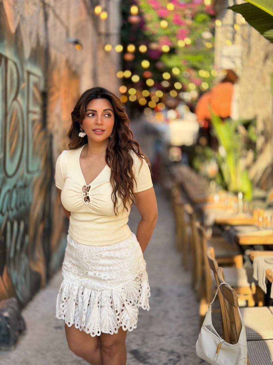 Shama Sikander Turns Heads in Chic Vacation Look in Turkey