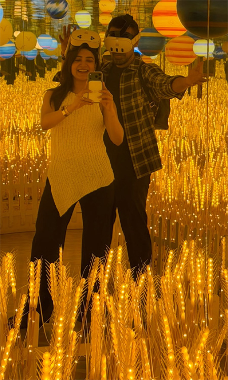 Samantha Ruth Prabhu Enjoys a Special Babymoon With Husband Raj