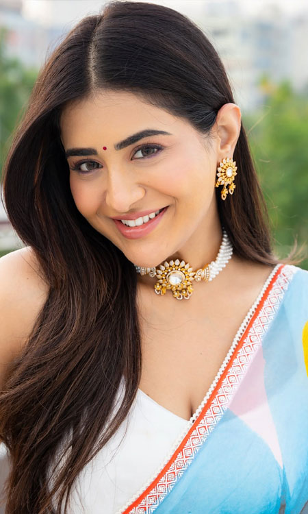 Rashi Singhs Colourful Saree Look Wins Hearts