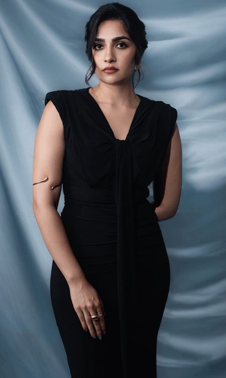Rukmini Vasanth Turns Heads With Her Sophisticated Black Look
