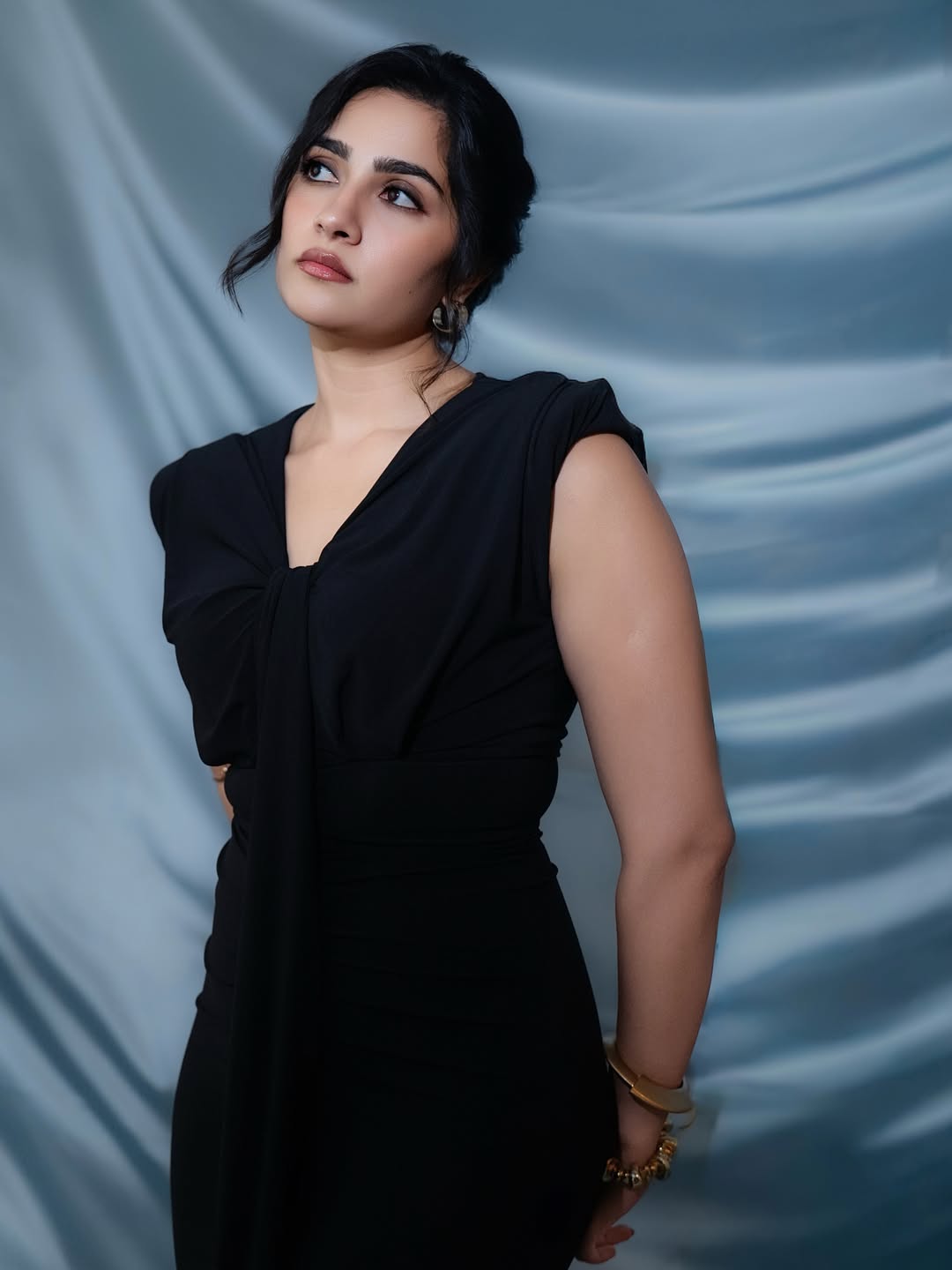 Rukmini Vasanth Turns Heads With Her Sophisticated Black Look