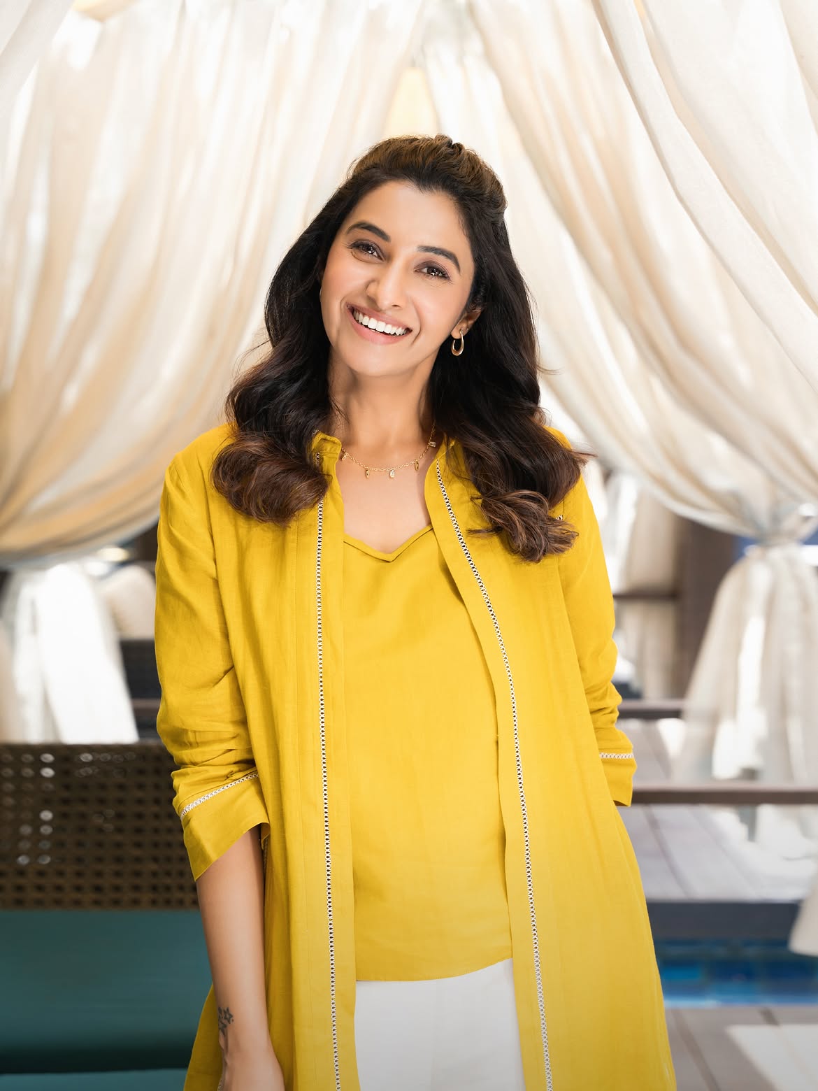 Priya Bhavani Shankar Looks Gorgeous in a Vibrant Yellow