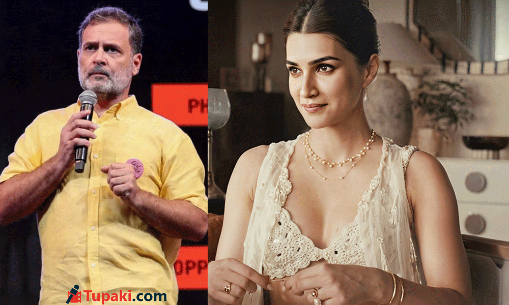 Rahul Gandhi Supports Kriti Sanon