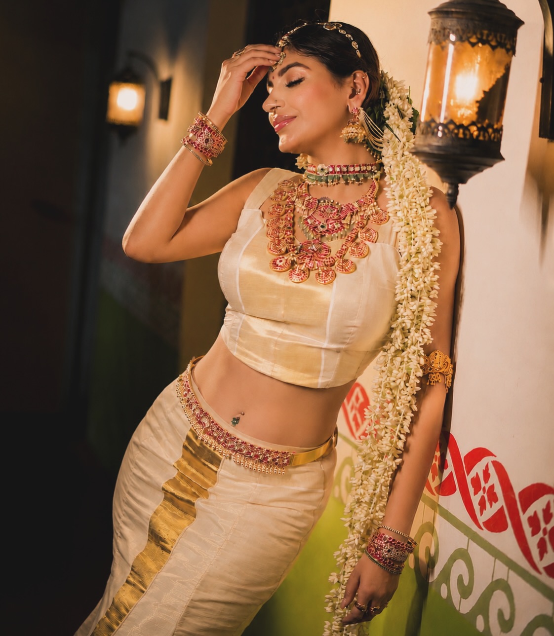 Yashika Aannand Stuns in a Gorgeous Onam Traditional Look