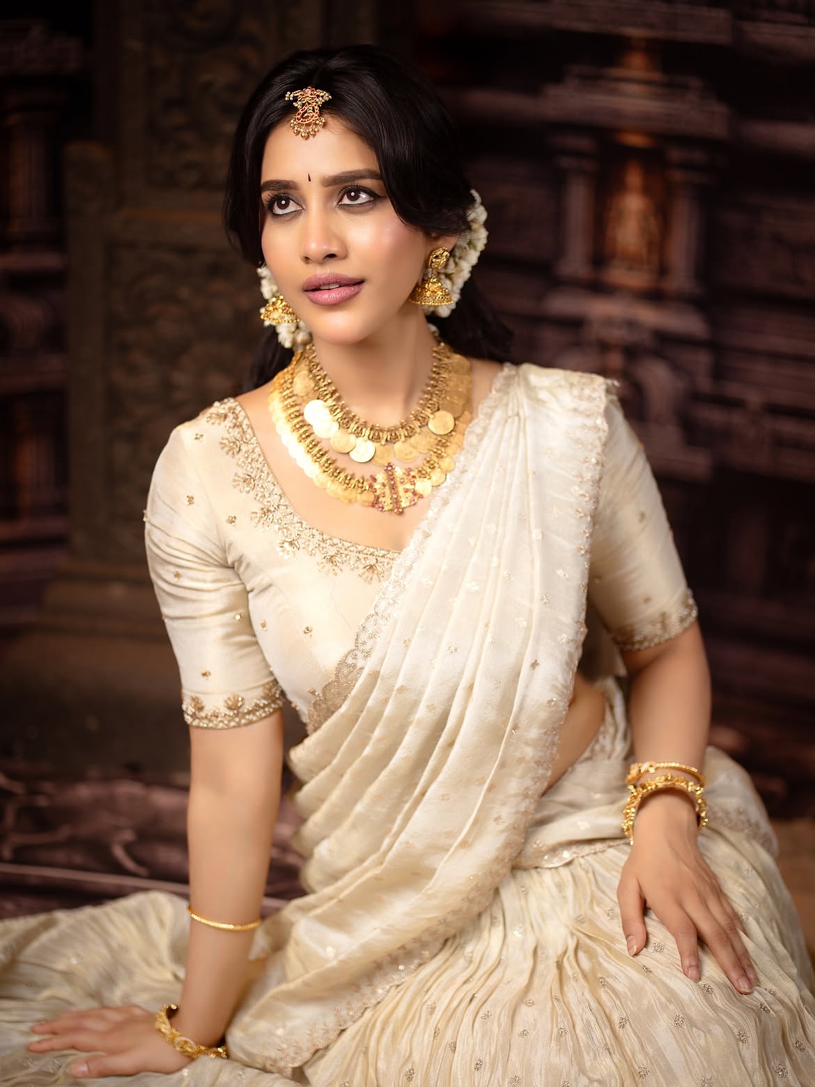 Nabha Nateshs Gorgeous Onam Look Blends Tradition and Glamour